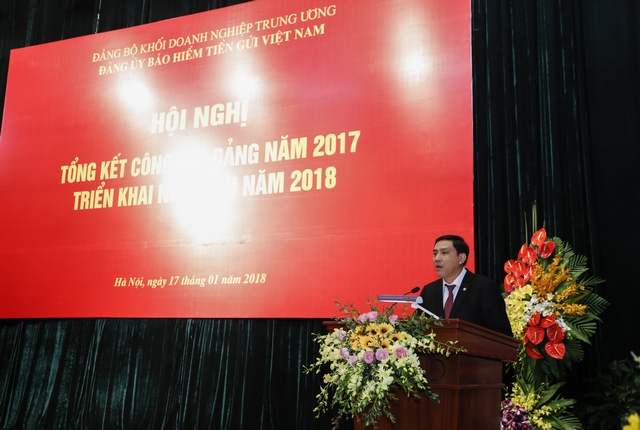 Đảng bộ Bảo hiểm tiền gửi Việt Nam triển khai nhiệm vụ năm 2018